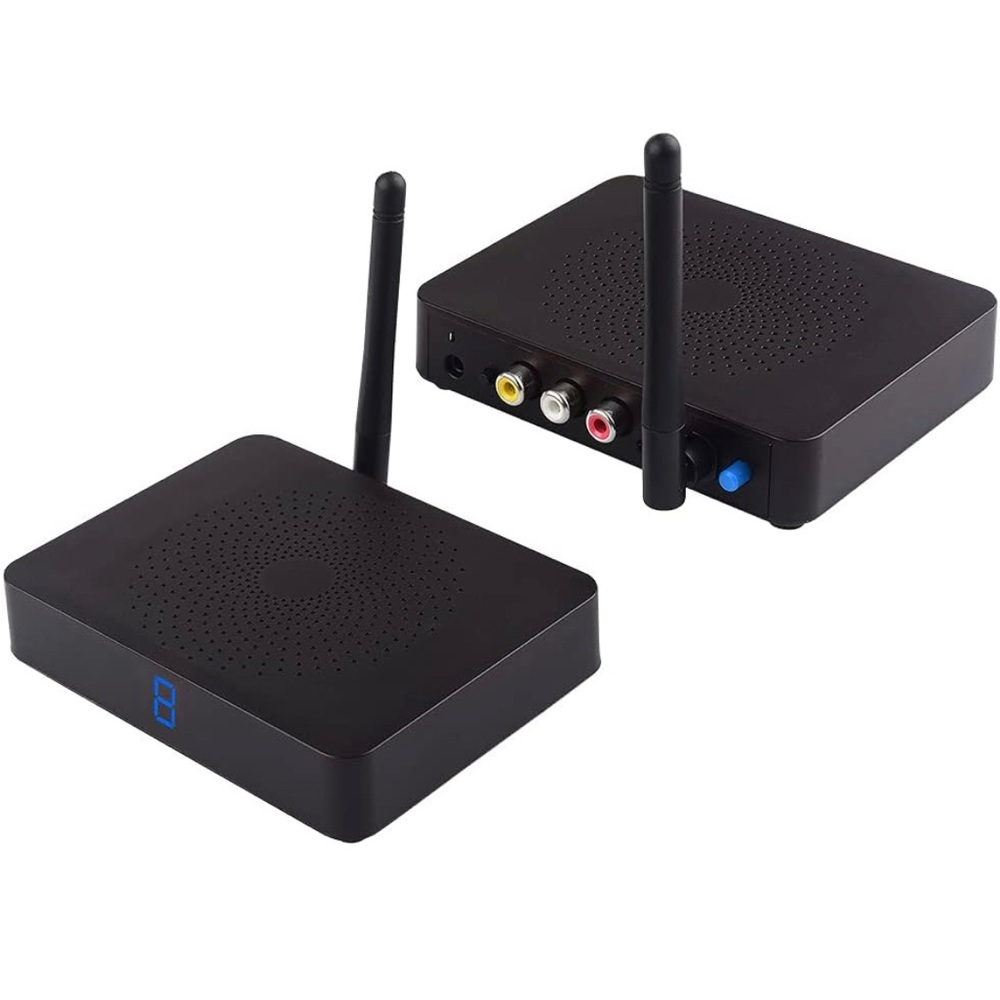 Moretop Wireless Video & Audio Transmitter Receiver IR Remote Extender Streaming